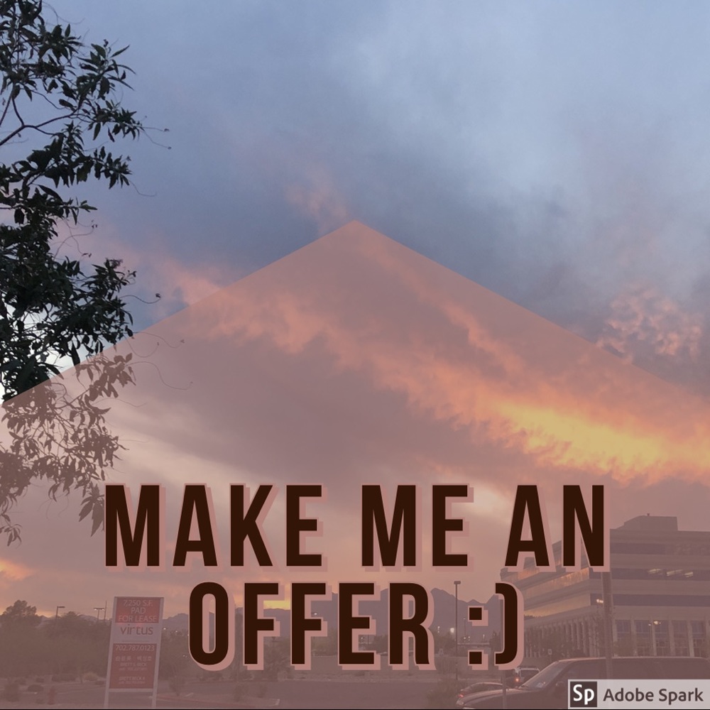 open to reasonable offers!